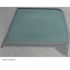 1960-1963 Chevy-GMC Truck Door Glass Assembly With Chrome Frame-Clear Glass, Right