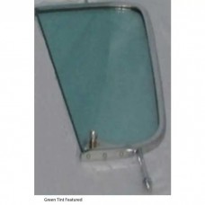 1955-1959 Chevy-GMC Truck Vent Window With Chrome Frame, Green Tint-Right
