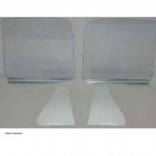 1954 Chevy-GMC Truck Side Window Kit With Assembled Door Glasses, Green Tint