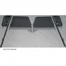 Side Window Kit Asmb W/V Posts Chr Gry, 60-63