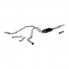 2011-2018 Silverado-Sierra 1500 Flowmaster American Thunder Exhaust System, Cat-Back, Stainless Steel, 6.2L