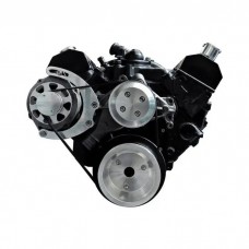 Small Block Chevy Alternator Bracket Kit No Power Steering Machine Finished
)