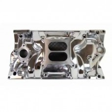 1996-2002 Chevy-GMC Truck SBC Vortec L31 Square Bore Intake Manifold-Polished