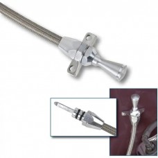 El Camino Automatic Transmission Dipstick, Powerglide, Firewall Mount, Hi-Tech, Lokar, 1964-1972