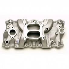Late Great Chevy - Intake Manifold, Edelbrock Performer, Polished, Small Block)