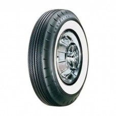 Tire - 670 X 15 - 2-1/4 Whitewall - Tubeless - Goodyear Custom Super Cushion