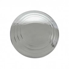 Hub Cap/ Ss/ Smooth With 3 Raised Rings