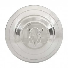Hub Cap - V8 Embossed - Stainless Steel - 5-3/4 - 1932 Ford Pickup Truck