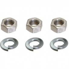 1949-1953 Carburetor Hardware Kit - 6 pieces - Cadmium Finish - Ford & Mercury