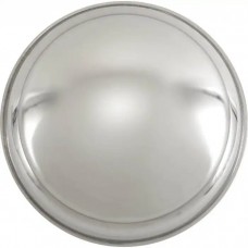 Hub Cap - Smooth Stainless Steel - Looks Like 42-48 Hub Cap- 8-1/4 - Ford Passenger