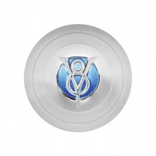 Hub Cap/ Ss/ Painted/ Embossed V8/ 1933