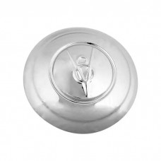 Hub Cap - V8 Embossed - Stainless Steel - 5-3/4 - Ford Passenger