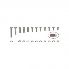 Ford Pickup Truck Engine Hardware Kit - Original Style - Stainless Steel - 352 Or 390 V8 With Cast Valve Covers