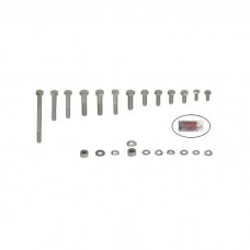 Ford Pickup Truck Engine Hardware Kit - Original Style - Stainless Steel - 460 V8 With Stock Valve Covers