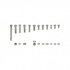 Ford Pickup Truck Engine Hardware Kit - Original Style - Stainless Steel - 460 V8 With Cast Valve Covers