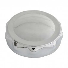 Model A Ford Gas Cap - Chrome Plated - Screw Type - Vented Style - Quality Reproduction