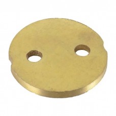 Model A Ford Zenith Carburetor Throttle Plate - Brass