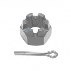 Front Axle Nut & Cotter Pin/ 3/4-16/ 28-35