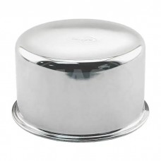 Oil Cap/ Push-on/ Chrome/ Fomoco Logo In Oval