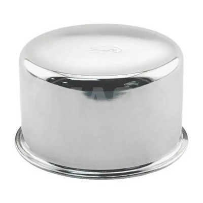 Oil Cap/ Push-on/ Chrome/ Fomoco Logo In Oval