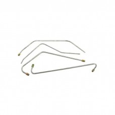 1956 Ford Thunderbird Fuel & Vacuum Line Set, 4 Piece Set, Stainless Steel