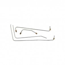 1957 Ford Thunderbird Fuel & Vacuum Line Set, 4 Piece Set, OE Steel, Except E Code 312 With Dual 4 Bbl Carbs Or F Code Supercharged 312