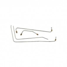 1957 Ford Thunderbird Fuel & Vacuum Line Set, 4 Piece Set, Stainless Steel, Except E Code 312 With Dual 4 Bbl Carbs Or F Code Supercharged 312