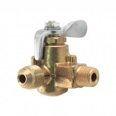 1928-1931 Ford Model A Fuel Shut Off Valve, All Brass, Original Type