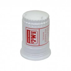 Fuel Pump Canister/ White With Red Lettering
