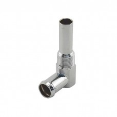 1965-1970 Ford And Mercury Heater Hose Elbow, Chrome