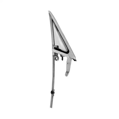 1967 Mustang Vent Window Assembly with Clear Glass, Left