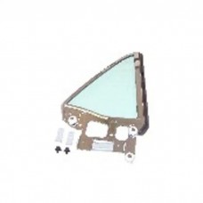 1967-1968 Mustang Coupe Tinted Quarter Window Assembly, Right
