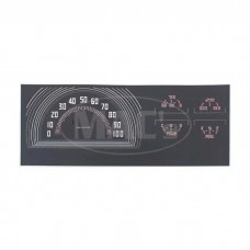 1941-47 Ford Pickup Truck Speedometer & Gauges Decal Set