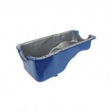 1964-1973 Mustang Oil Pan with Ford Blue Finish, 260/289/302 V8 Except Boss