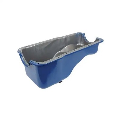 Oil Pan/ Painted Blue/ Includes Plug & Plug Gasket
