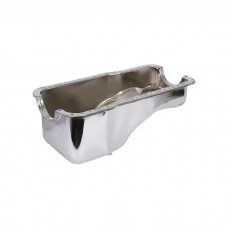 Oil Pan/ Chrome/ Includes Plug & Plug Gasket