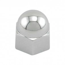 Acorn Push-on Cover - Chrome - 11/16