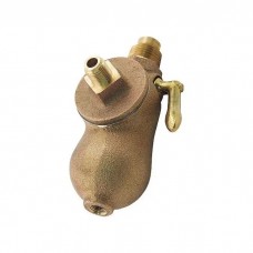 Model T Ford Gas Sediment Bulb Assembly - All Brass - No Drain Petcock - US Made