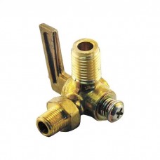 Model T Ford Accessory Fuel Shut-Off Valve, Replaces Elbow Fitting At Carb