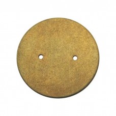 Model T Ford Carburetor Throttle & Choke Plate - Stamped Brass - For Holley NH