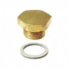 Model T Ford Carburetor Bowl Nut - Brass - For Holley NH