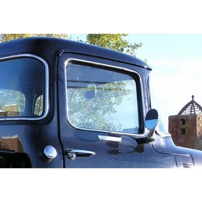 Door glass, one piece solid, Clear