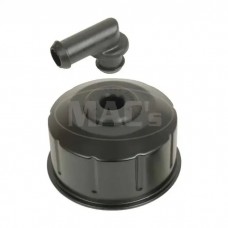 1968-1970 Closed Emissions Oil Cap (Black)