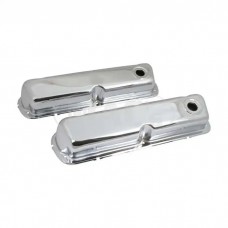 Ford Valve Covers, Small Block, Chrome, 1962-1979