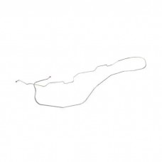 Fuel Tank To Pump Line, OE Steel, 3/8", Full-Size, 1965-1966