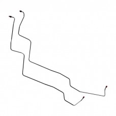 Torino FMX Transmission Cooler Line, Small Block V8, Stainless Steel, 2-Piece, 1974