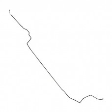 Ranchero Fuel Vapor Return Line, Front To Rear, Stainless Steel, 1970-1971