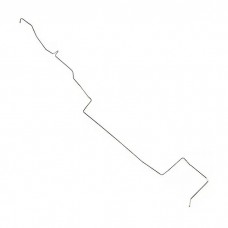 1964 Mustang 5/16" Stainless Steel Front to Rear Fuel Line, 260/289 V8