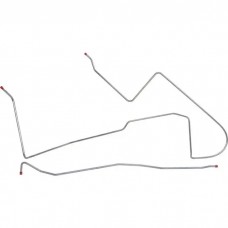 1968 Mustang 3/8" OEM Steel Front to Rear Fuel Line, 289/302/390/427 V8