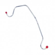 Fuel Pump To Carburetor Line, 429 Super Cobra Jet V8 With Holley, Stainless Steel, 1970-1973